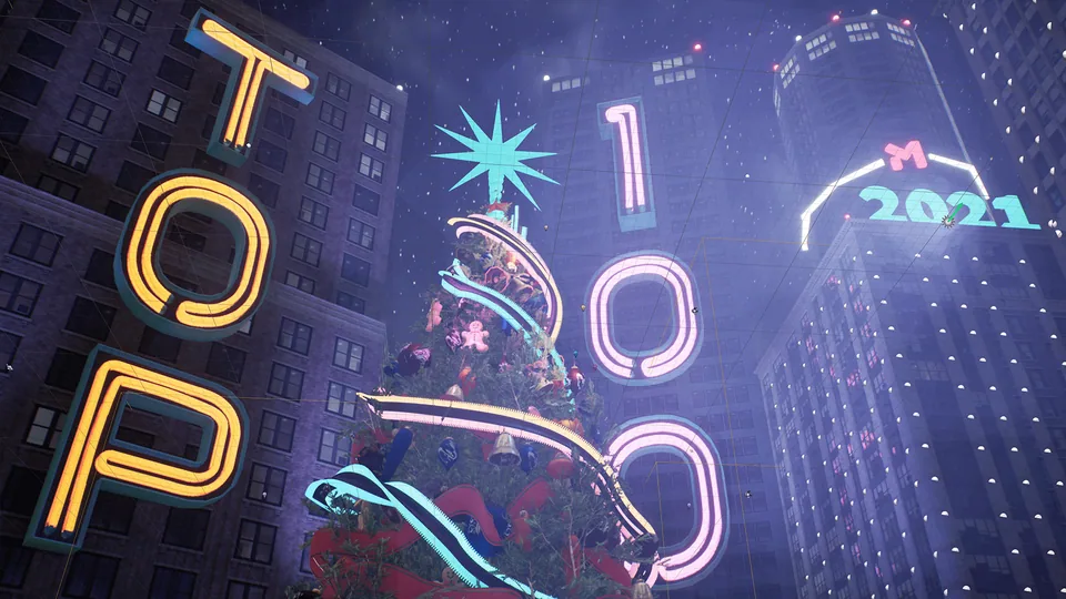 TOP 100 New Year Virtual Studio — 3