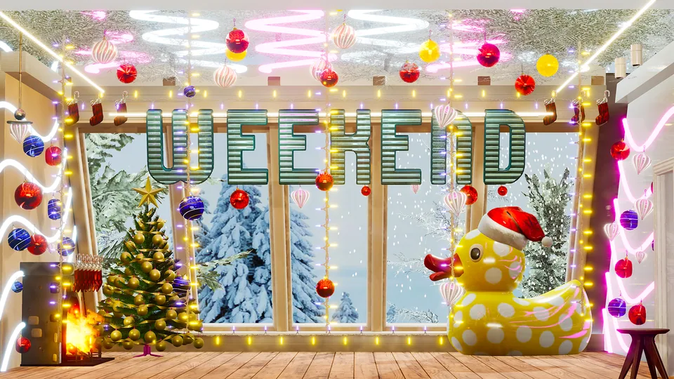 Virtual Studio — Weekend Show NEW YEAR EDITION — 1