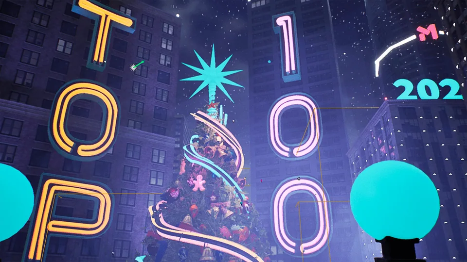 TOP 100 New Year Virtual Studio — 6
